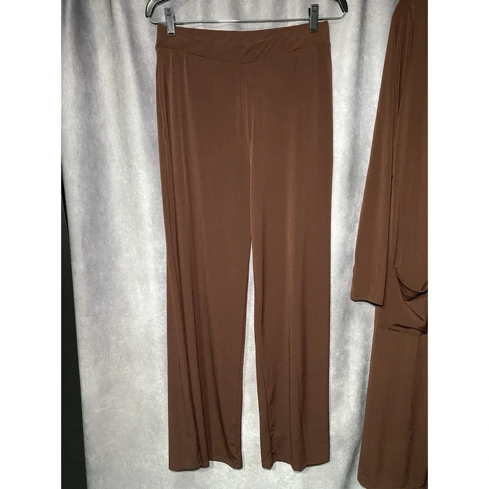 Brigette Brianna Travel Essentials 3 piece minimalist set Large Chocolate Brown